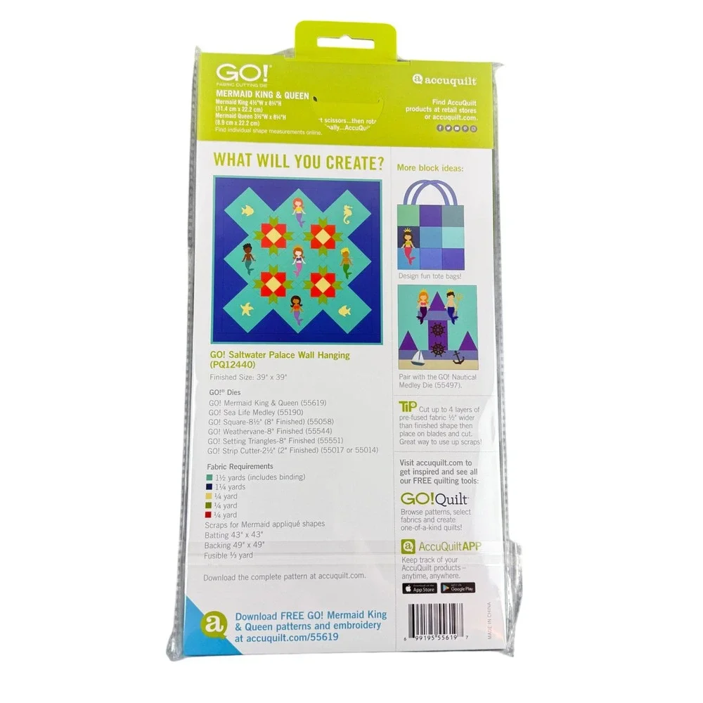 AccuQuilt go fabric